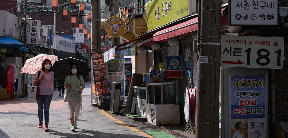 What Explains the COVID-19 East-West Divide?